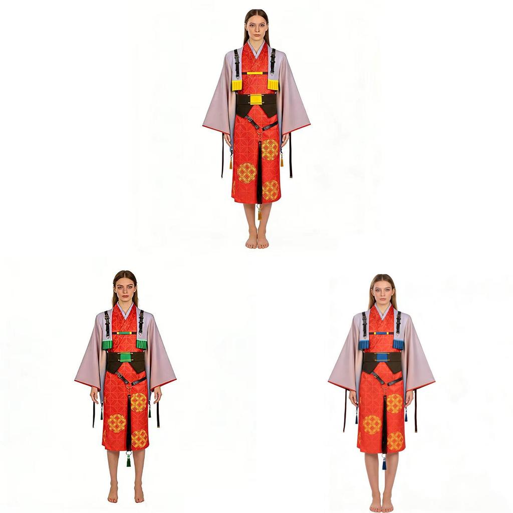 Demon Slayer Kimetsu No Yaiba Cosplay Costume For Men With Polyester Fabric For Anime Role Play