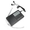 CS‑106 Full Band Radio Mini FM/AM/SW/MW Receiver with Digital Clock Earphone