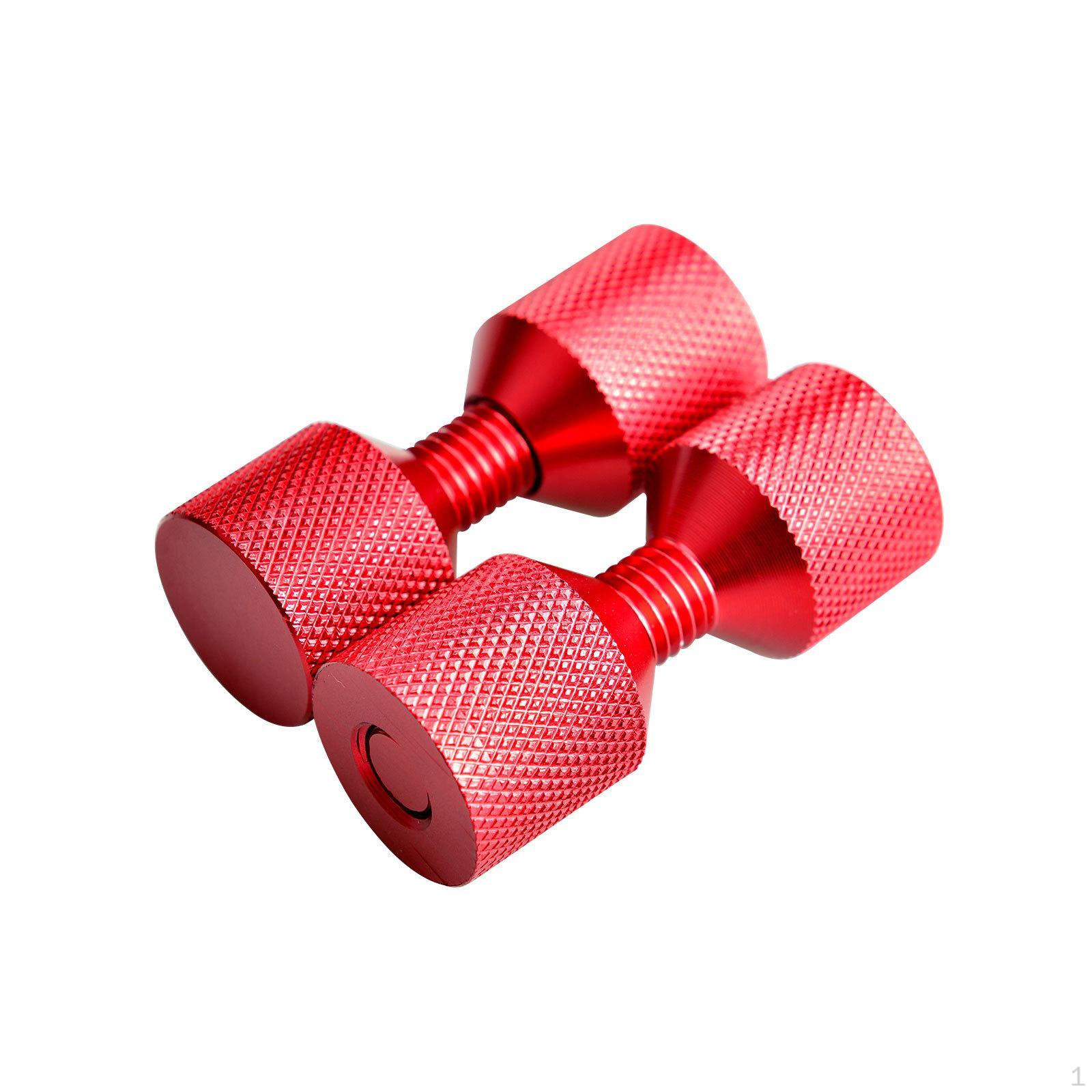 

2 шт. алюминиевых выравнивающих штифта, фланец многофункциональный, простой в использовании, отверстие красный