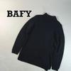 Used BAFY BEAMS F Special Order Mock Neck Knit Side Slit Made in Italy