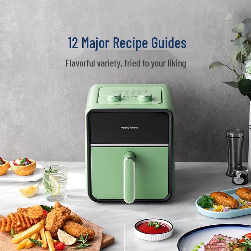 Morphy Richards 3.5L Visible Air Fryer with Knob Control CN plug (adapter included)
