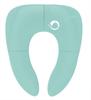 Eccomum Sedile WC Pieghevole Portatile PP Lavabile Sedile WC con Cuscinetto Antiscivolo Fibbia Antiscivolo