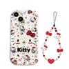 Casing For Iphone 17 16 15 Pro Max 17 Air 14 13 12 Pro Max 11 16e 15 Plus 13 mini XR Sanrio Hello Kitty Bow Bracelet Phone Case