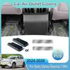 For Geely Galaxy Starship 7 EM-i 2025 2025 2026 Anti-blocking Backseat Car Seat Rear Air Vent ABS Stainless Steel Accessories