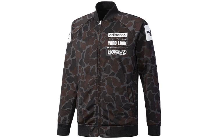 Adidas Originals Jackets Men s Black Baseball Collar Moderate Other CD1715 S