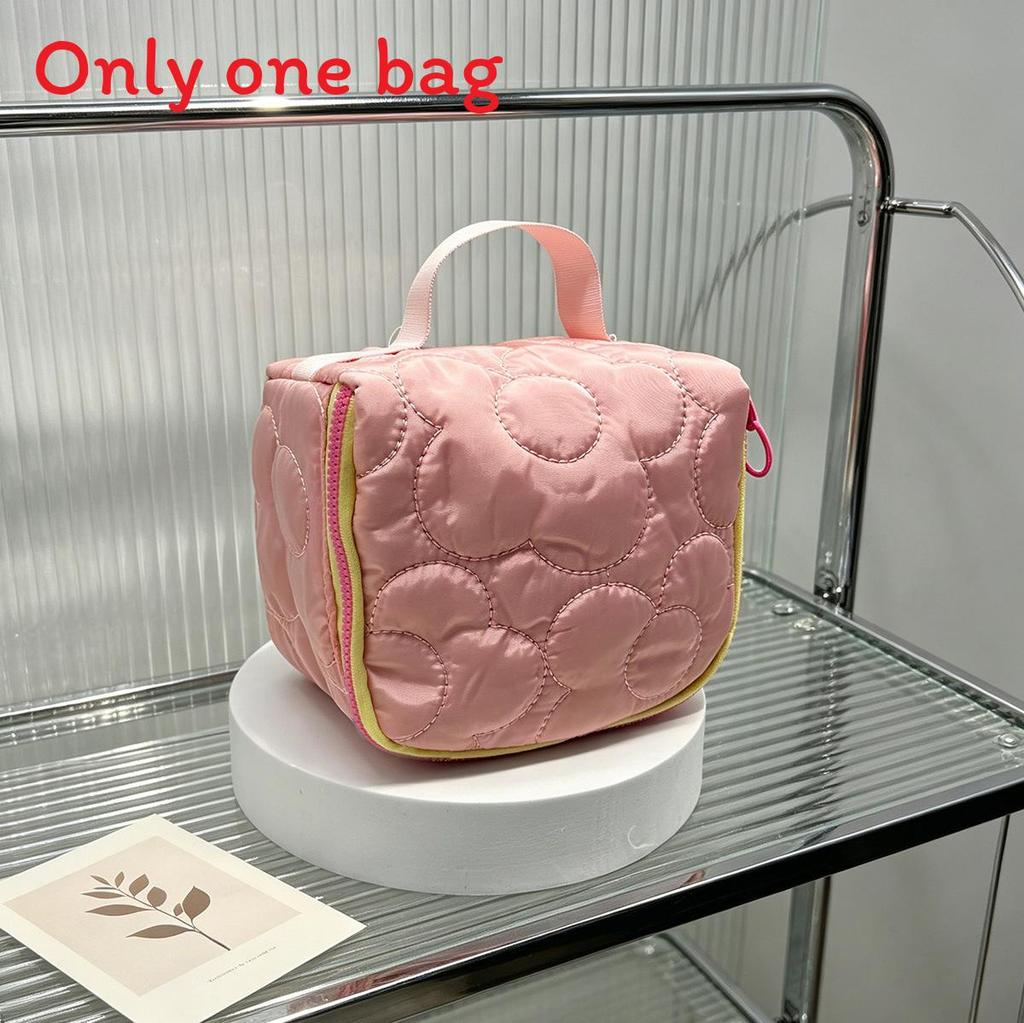 Stylish Heartshaped Cosmetic Organizer With Zipper Closure For Home Or Travel Use