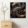 New Arrival 5D DIY Full Circle Diamond Painting "Scorpion" Embroidery Cross Stitch Home Decor Gift