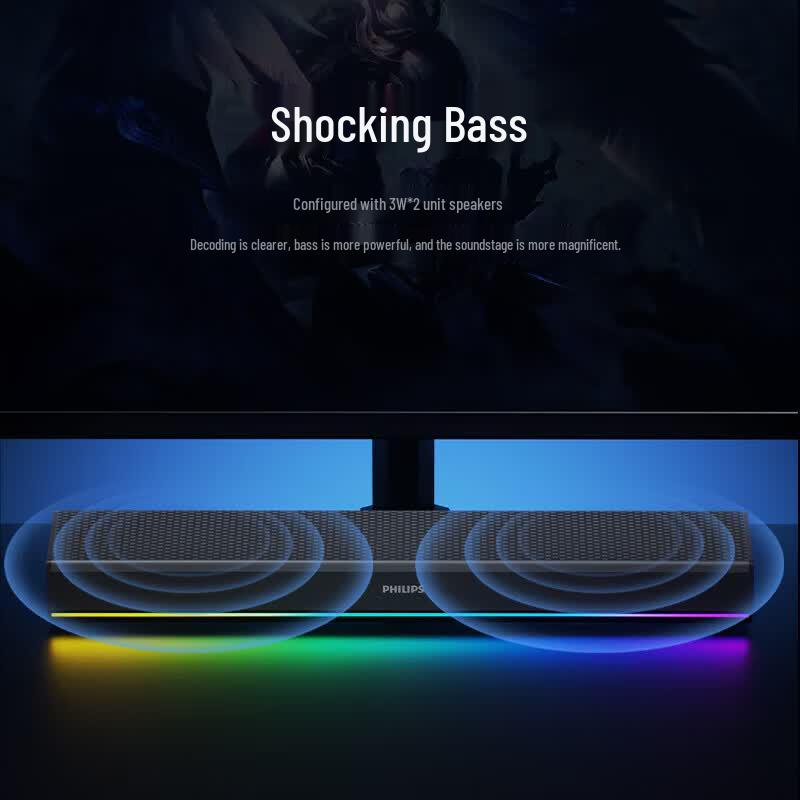 Philips SPA5109 Bluetooth Computer Speaker (CN Version)