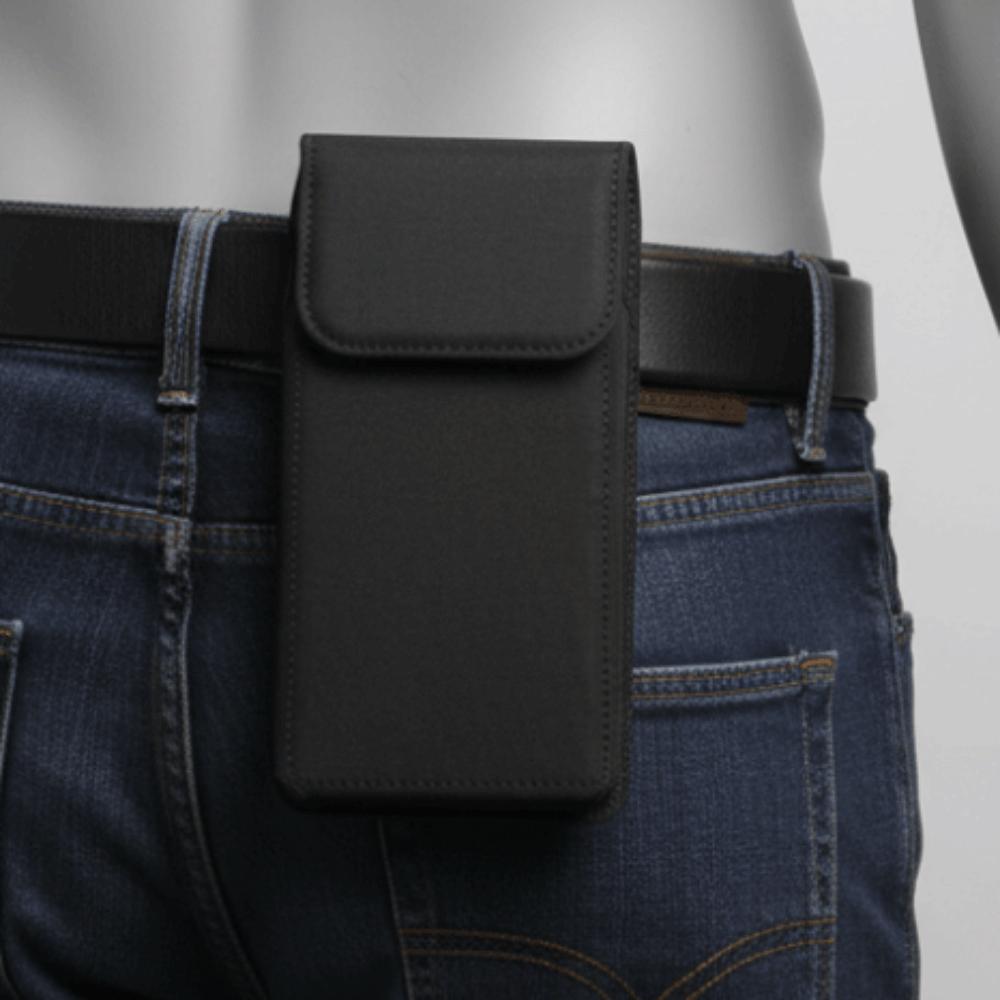 With Hook Mobile Phone Pouch Single-layer Phone Belt Hanging Pouch Phone Belt Clip Bag Outdoor