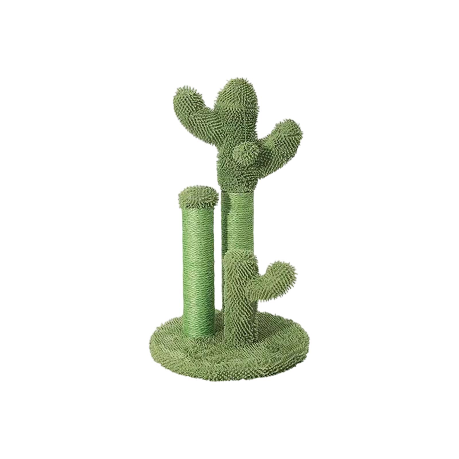 

Cactus Cats Scratching Post Tree - Sturdy Cats Scratcher With Natural Sisal, Soft Plush Surface For Indoor Cats One Size