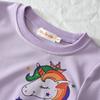 Autumn Girls Dress Girl Cartoon Sweatshirt Mesh Spliced Dress Children's Clothing