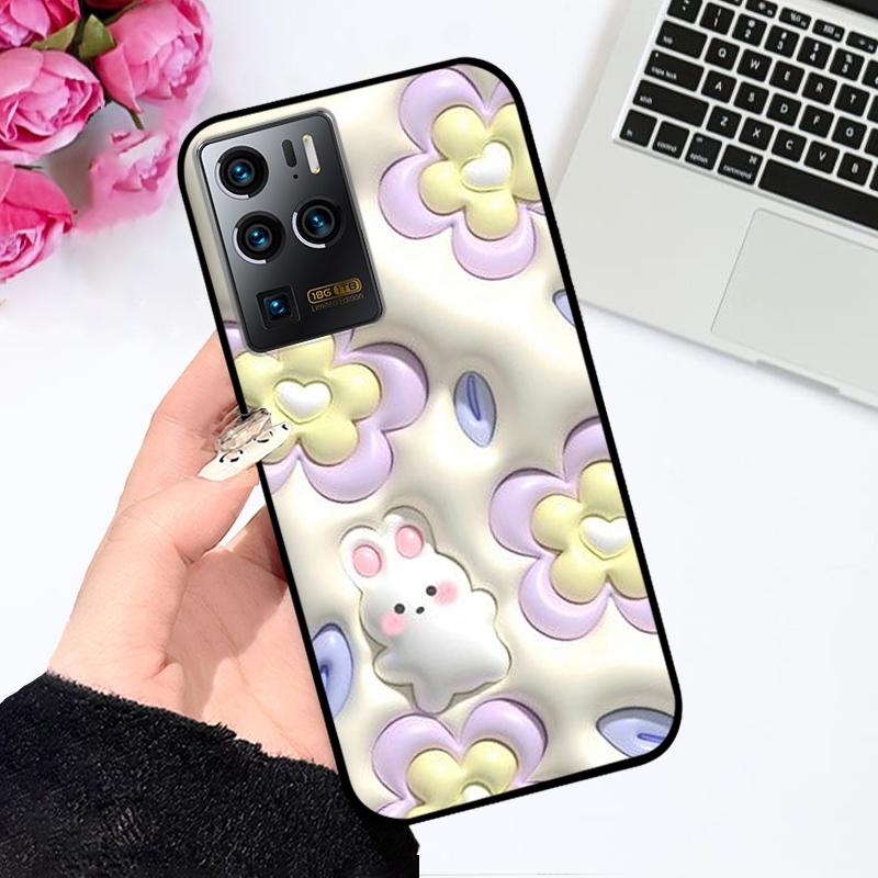 

Для ZTE Axon 30 Ultra 5G Чохол Axon30 Pro+ Ударостійкий Силіконовий Чохол для Телефона Для ZTE Axon 30 Pro 5G Coque 30S Кольоровий Бампер з Малюнком For Axon 30 Pro 5G