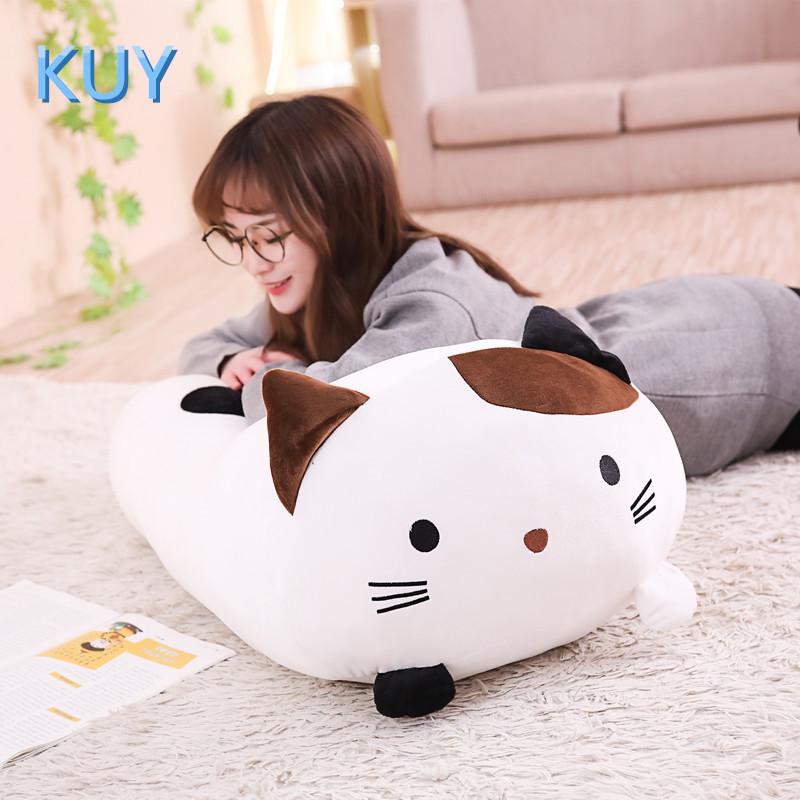Soft Animal Cartoon Pillow Cushion Cute Fat Dog Cat Totoro Penguin Pig Plush Toy Stuffed Lovely Kids Birthday Gift