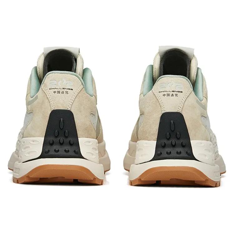 Anta Cushioning Slip Resistant Abrasion Resistant Lightweight Low top Running Shoes Women's Light Asphalt Gray (Unisex) Running Shoes