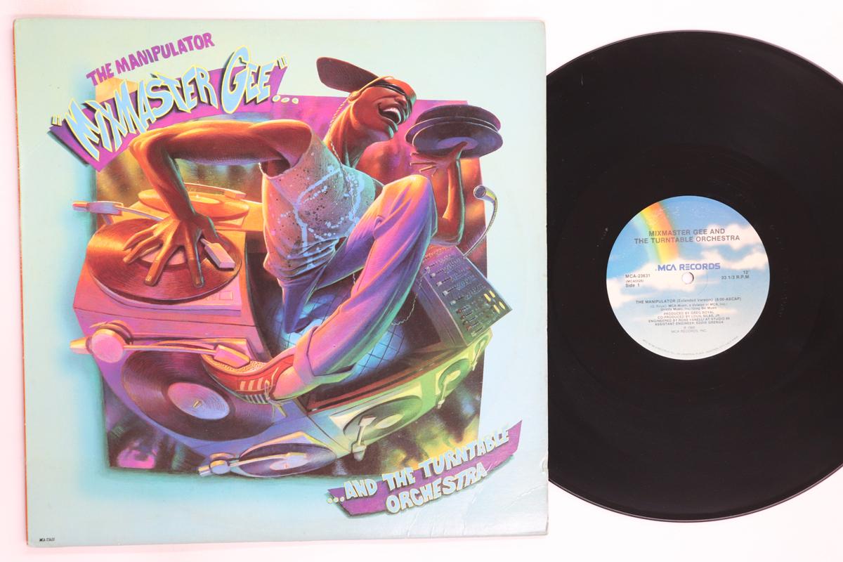 

12inch Record MIXMASTER GEE THE TURNTABLE ORCHE Manipulator MCA23631 MCA RECORDS 1986 US Rap HipHopRB Used