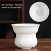 Dehua White Porcelain Kung Fu Tea Strainer