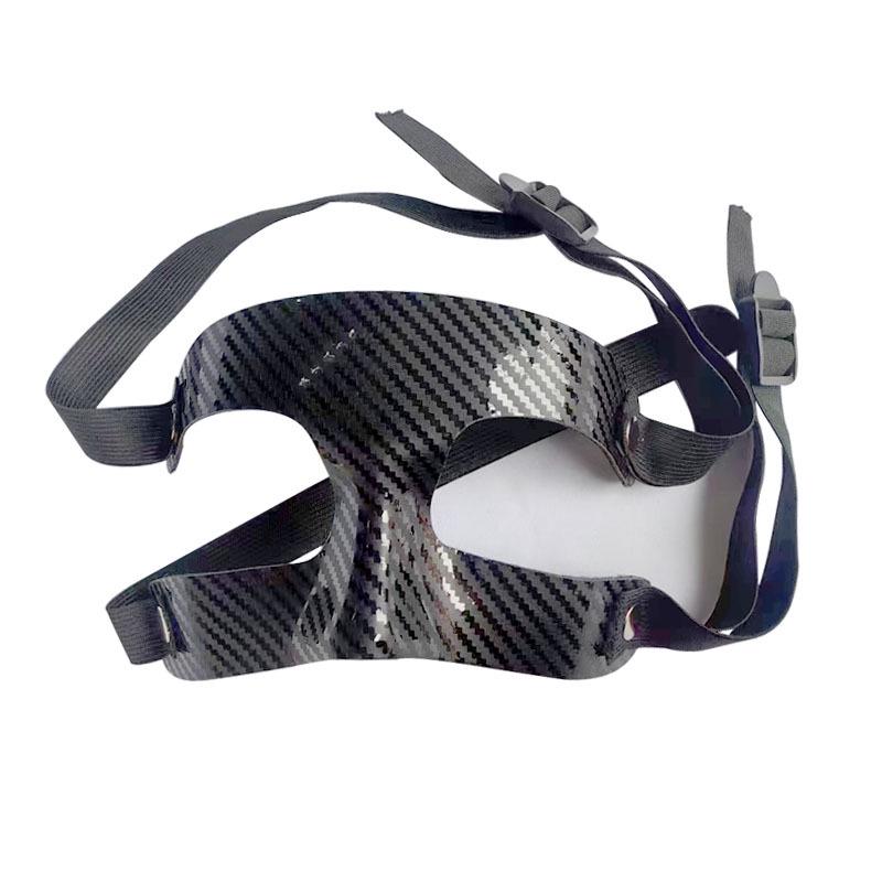 Unisex Sports Halloween Football Face Protector Mask - Ghost Design.