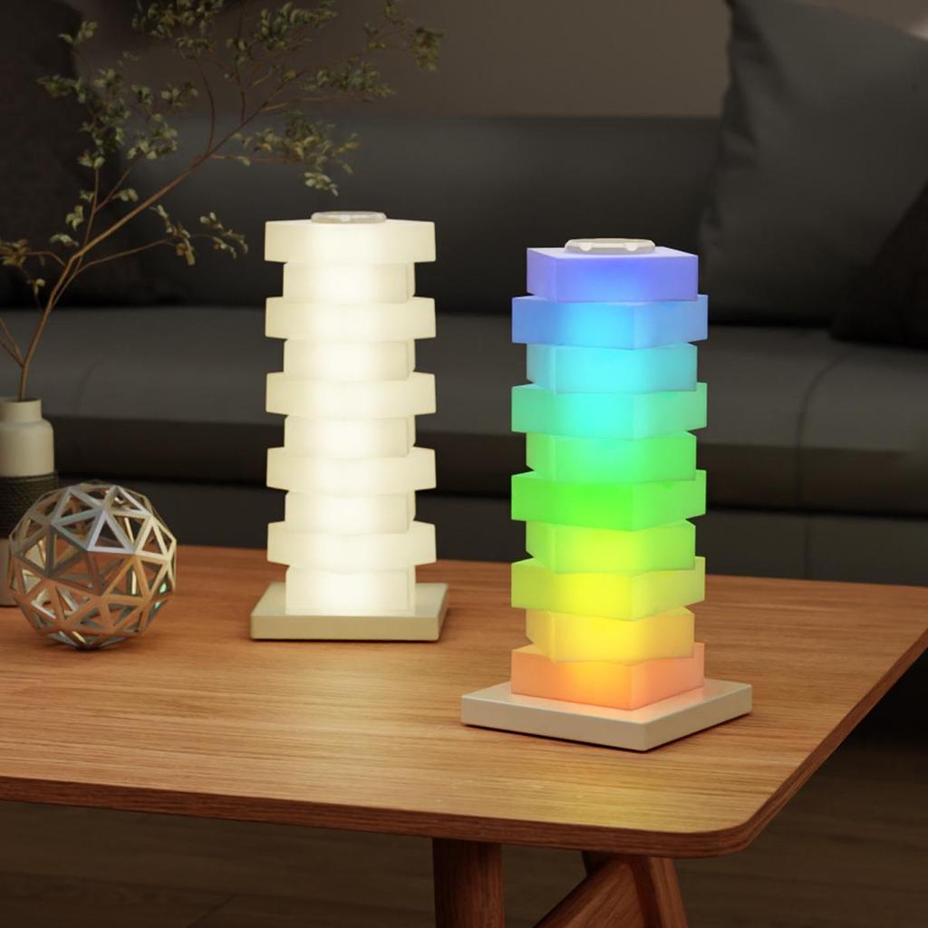 Multifunctional DIY Colorful Atmosphere Lamp with Wireless Charging