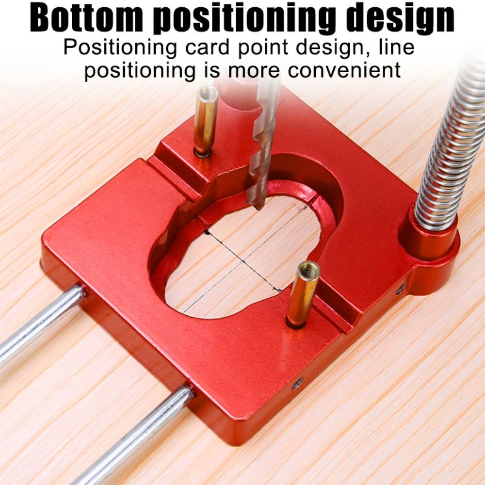 Drill Bit Drilling Jig Holder Punch Locator Labor-Saving Drill Guide Fixture  Woodworking