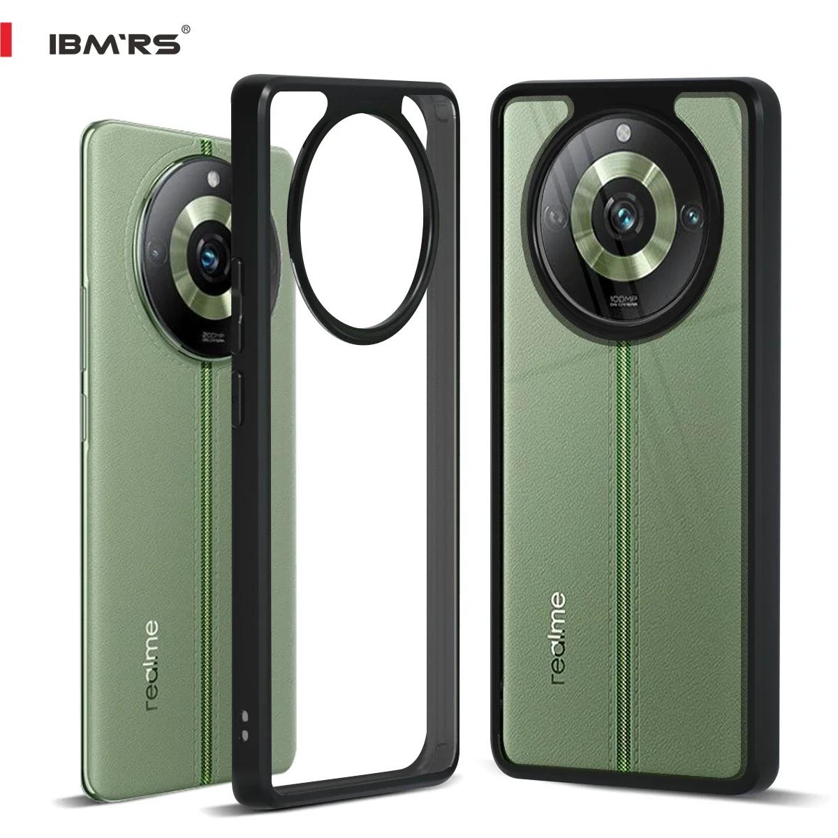 

(В комплекте ремешок на запястье)Ударопрочный усовершенствованный защитный чехол, камуфляжный жесткий чехол, совместимый с Realme Narzo 60 pro 5G transparent прозрачный