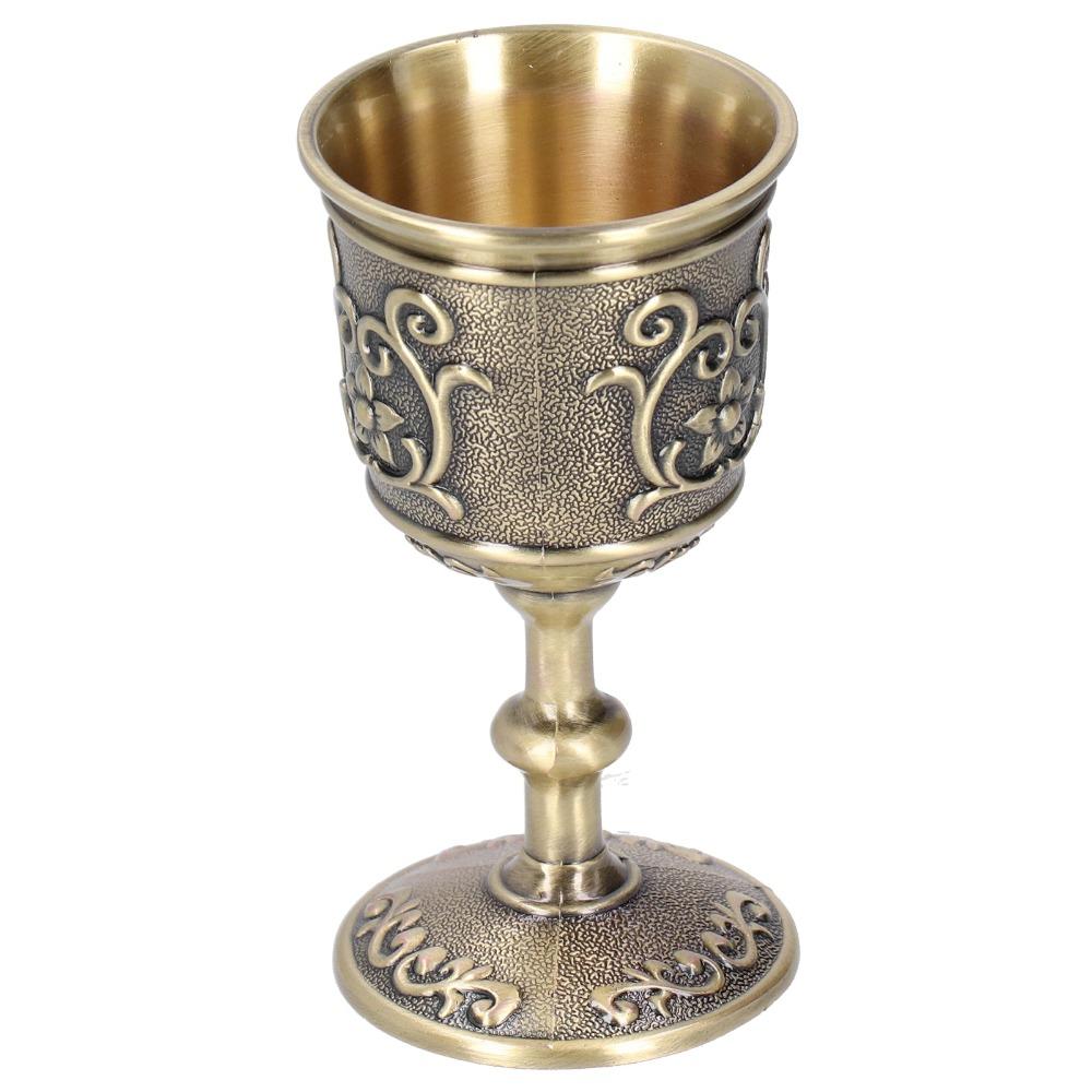 Engraved European Chalice Embossed Whiskey Goblet Goblets & Chalices Party Supplies For Party