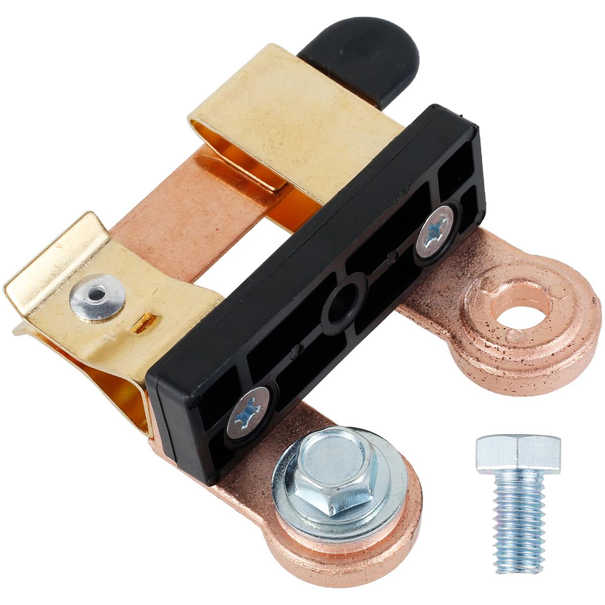 

12V/24V Copper Battery Side Post Shut Off Blade Battery Disconnect Switch Switch Anti-Theft Battery Cut Off Switch for Boat Car