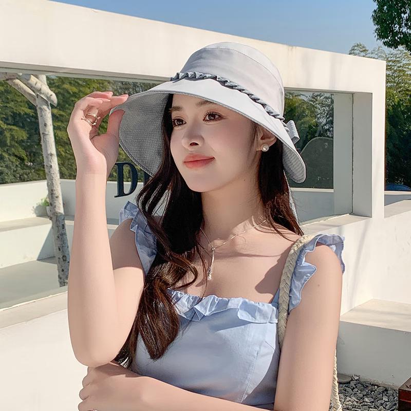 

XIN SHENG XIANG Женская панама с широкими полями для защиты от солнца