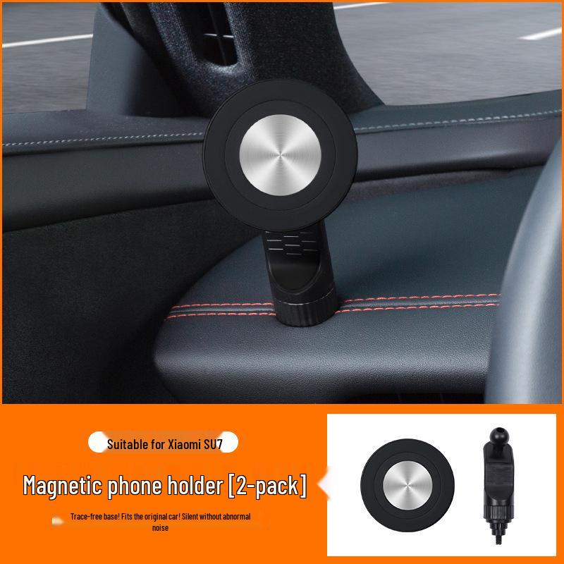 Suitable Magnetic Car Phone Holder for SU7/YU7 Dashboard