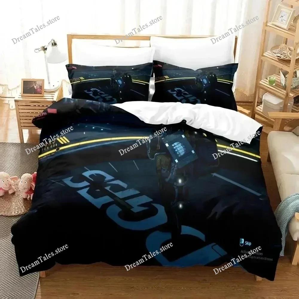Game Death Stranding Bedding Set Boys Girls Twin Queen Size Duvet Cover Pillowcase Bed Kids Adult Home Textileextile Luxury Gift