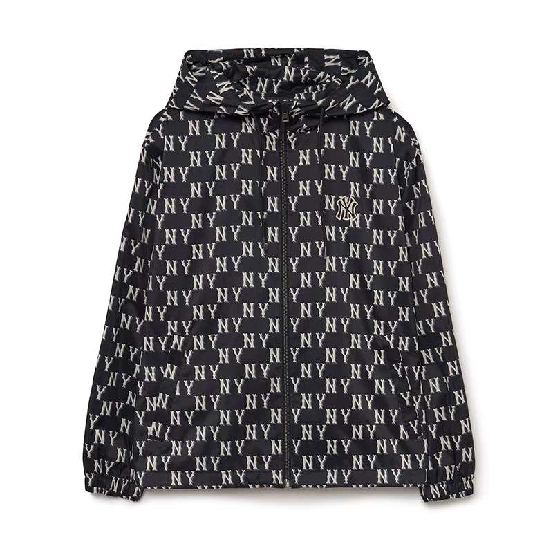 

New MLB Jackets Unisex Black 3AWJM0334-50BKS M