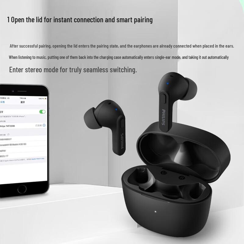 Philips TAT2206 Bluetooth In-Ear Headset