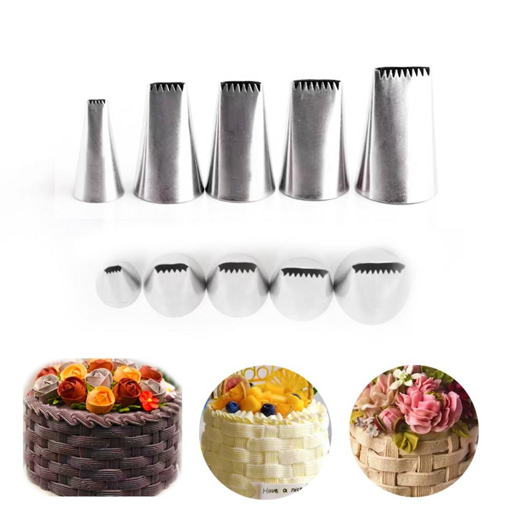 Ruské cukrářské trysky na smetanovou polevu nanášecí trysky Tipy na zdobení dortů Tipy na dortové trysky Cukrovinky Nástroje na pečení na dorty