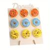 Mehrzweck Holz Donut Wandregal Country Hochzeitsdekoration Tisch Donut Displayständer