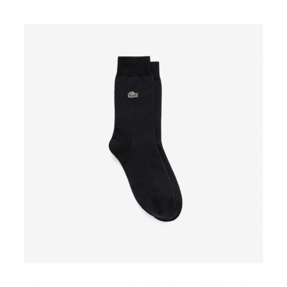 

LacoSte Men S Двухцветные мужские носки [черные] 0TU