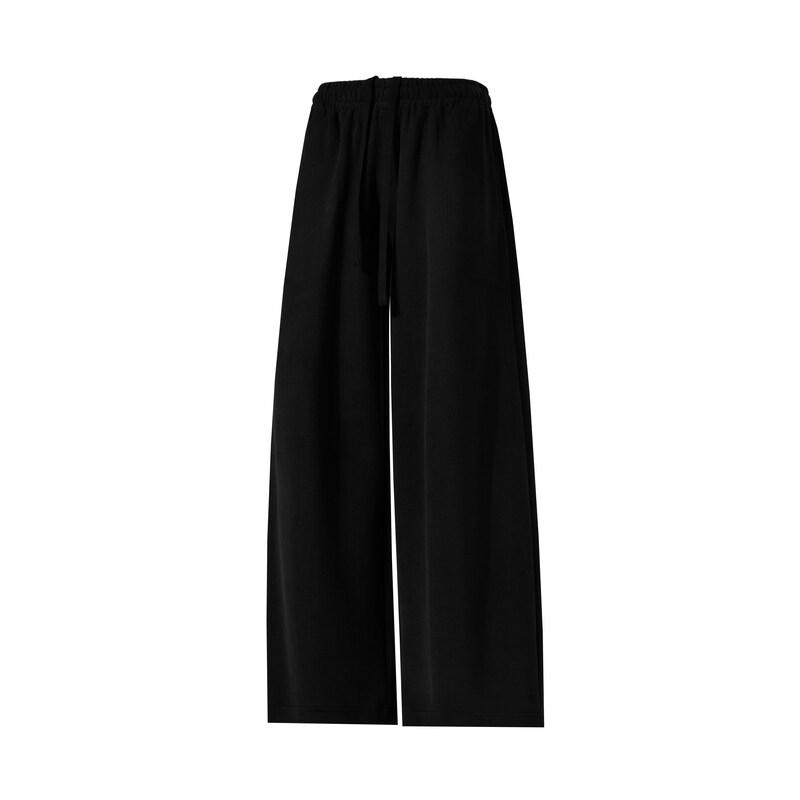ICH MODE Women's Loose Drawstring Casual Trousers