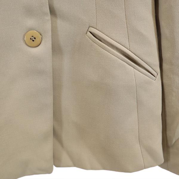 ARMANI COLLEZIONI made in Italy tailored jacket 40 beige Women Used