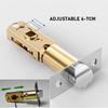Anti-theft Door Lock Set Tubular Lever Cylindrical Door Lock Indoor Room Door Mechanical Lock