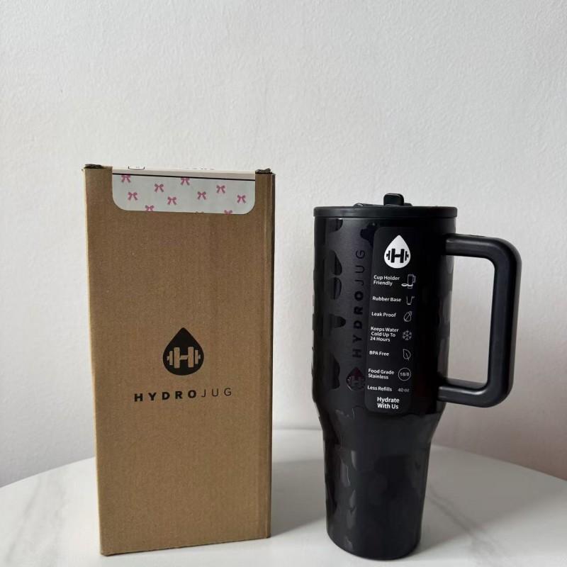 40oz Stainless Steel Insulated Travel Mug With Handle Straw Lid Leakproof Car Cup Office Gym Outdoor