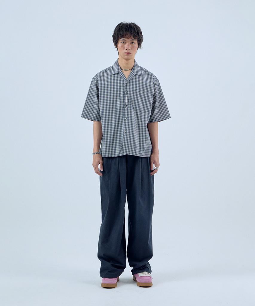 NOISE Pajama Layered Elastic Pants - Navy