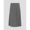 Binpolleidiseu [B. My] Pleated Midi Skirt Ash (Bf5827N024)