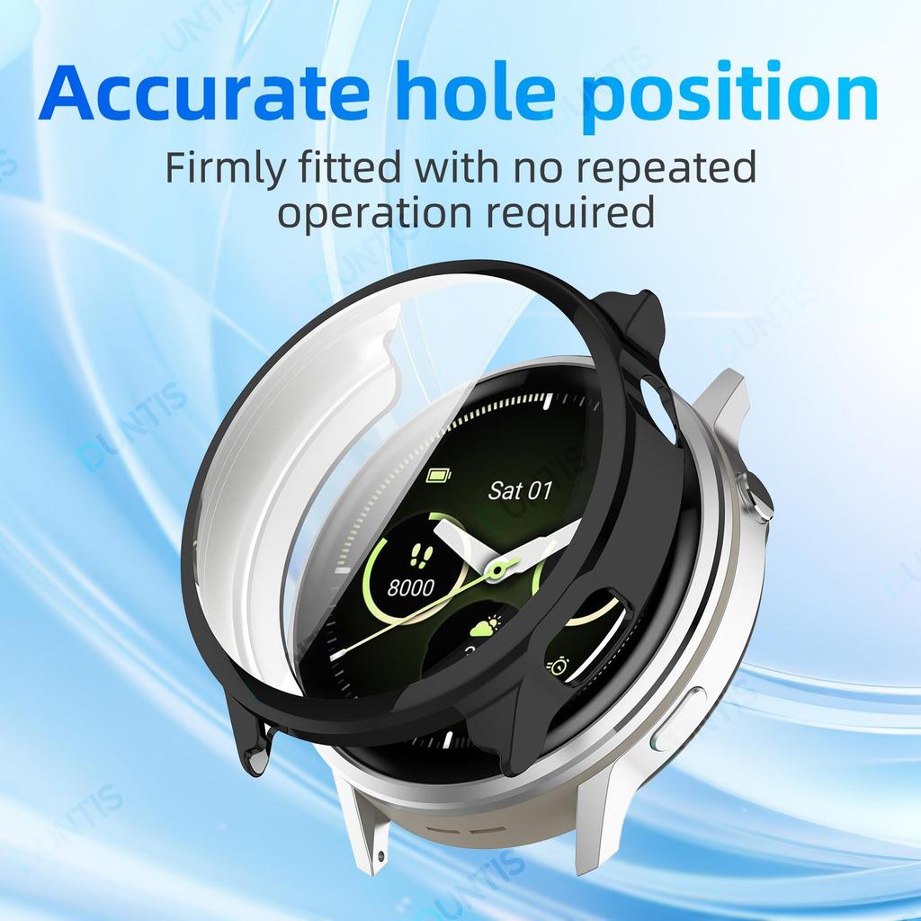 Case for Garmin Venu 4 41MM 45MM Soft TPU Face Screen Protector Cover All-Around Protective Bumper for Venu4 Accessories