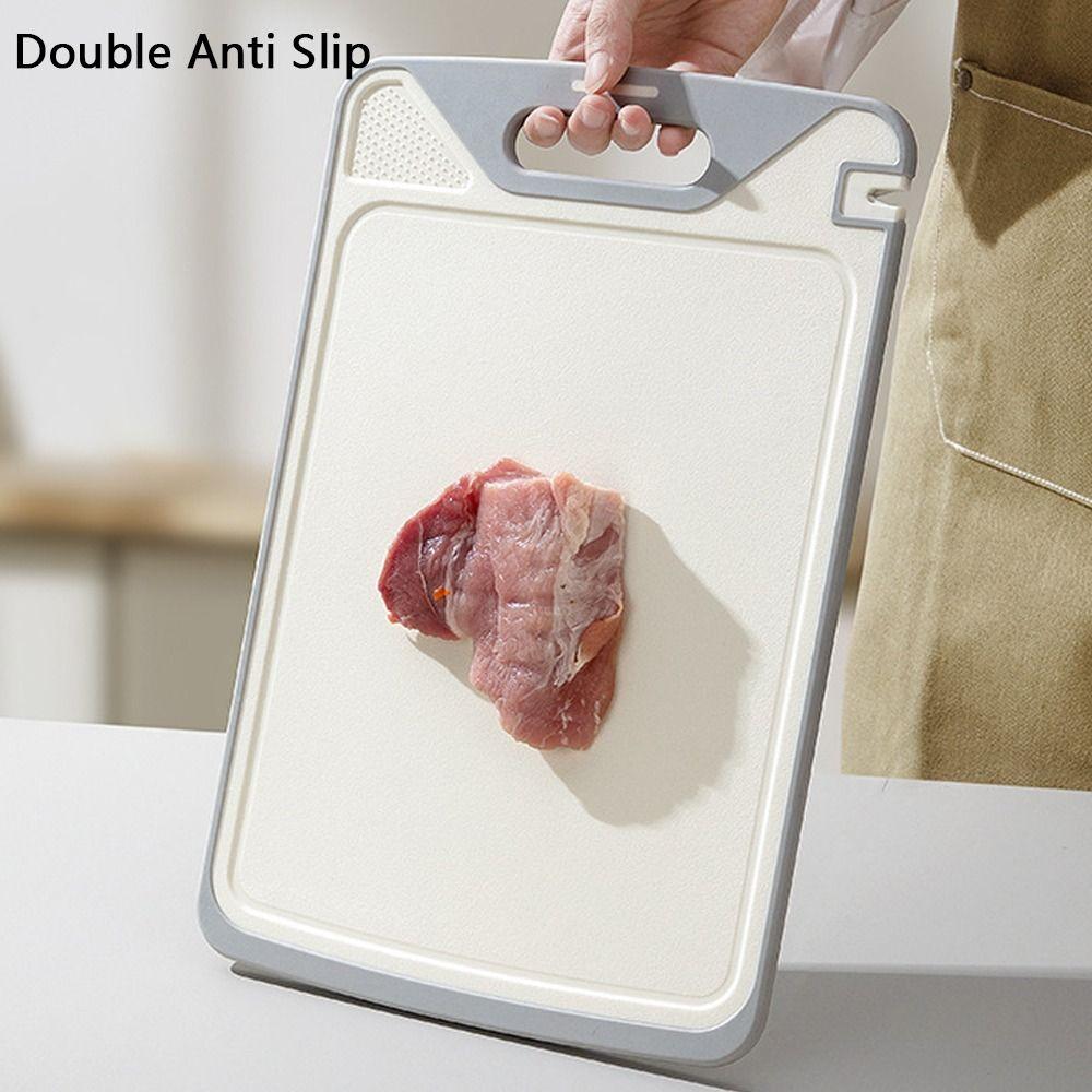 Double Sided Chopping Board Stainless Steel Chopping Block Durable Cutting Board  Kitchen Supplies