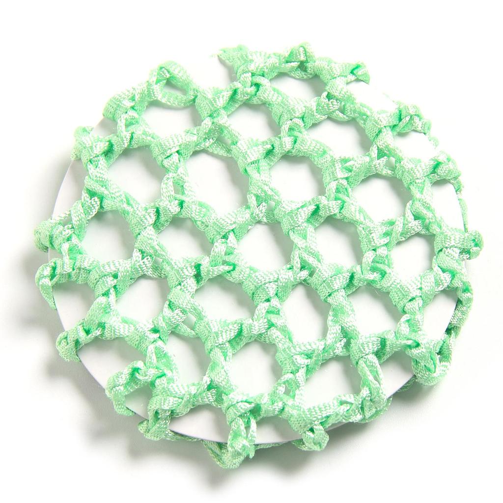 Professionelles geflochtenes Haarnetz für Krankenschwestern, Stewardessen und Tänzer – diamantenfreier Dutt-Kopfschmuck