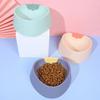 Cartoon Pet Food Bowl Strawberry Pattern Non-slip Anti-overturning Kitten Feeding Bowl Feeder Pet Supplies