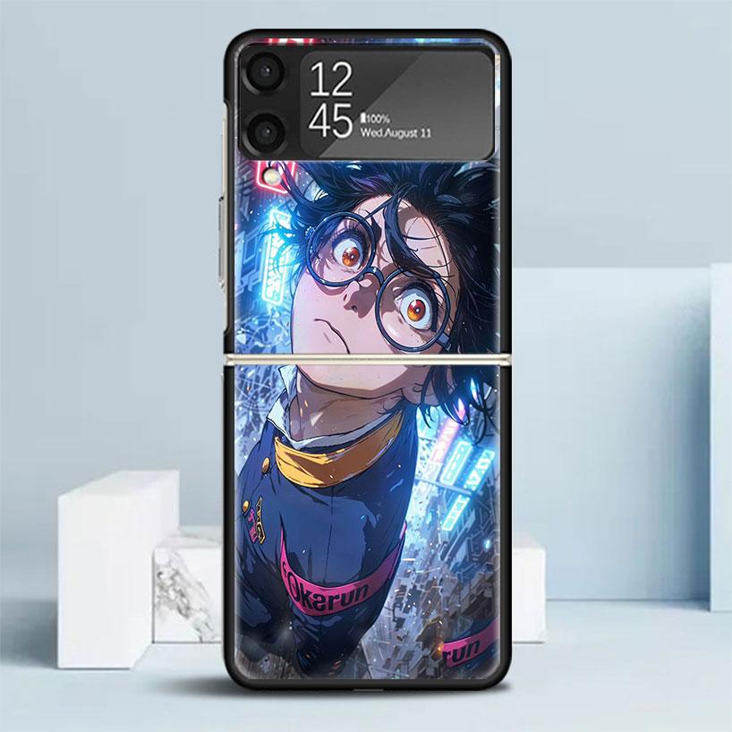 

Anime D-Dandadans Okarun Phone Case For Samsung Galaxy Z Flip7 Flip6 5G Flip5 Flip4 Flip3 ZFlip 7 6 3 4 5 Shockproof Back Cover Samsung Z Flip 4