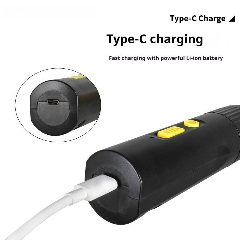 Electric Screwdriver USB Small Rechargeable Handheld Driver Household Multifunction Mini Tool Set
