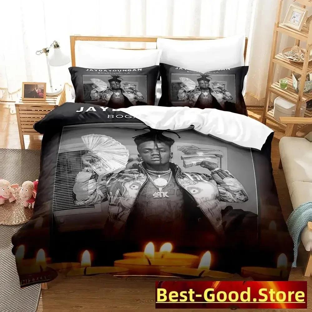 RIP jaydayoungan Bedding Set Single Twin Full Queen King Size Bed Set Aldult Kid Bedroom Duvetcover Sets Anime parure de lit Bed
