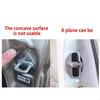 C63D Vehicles Door Stabilizer Lock Cover For LC LS LX RX UX Noise Reduction Anti Shake Regulator Easy Installation Metal Mixture