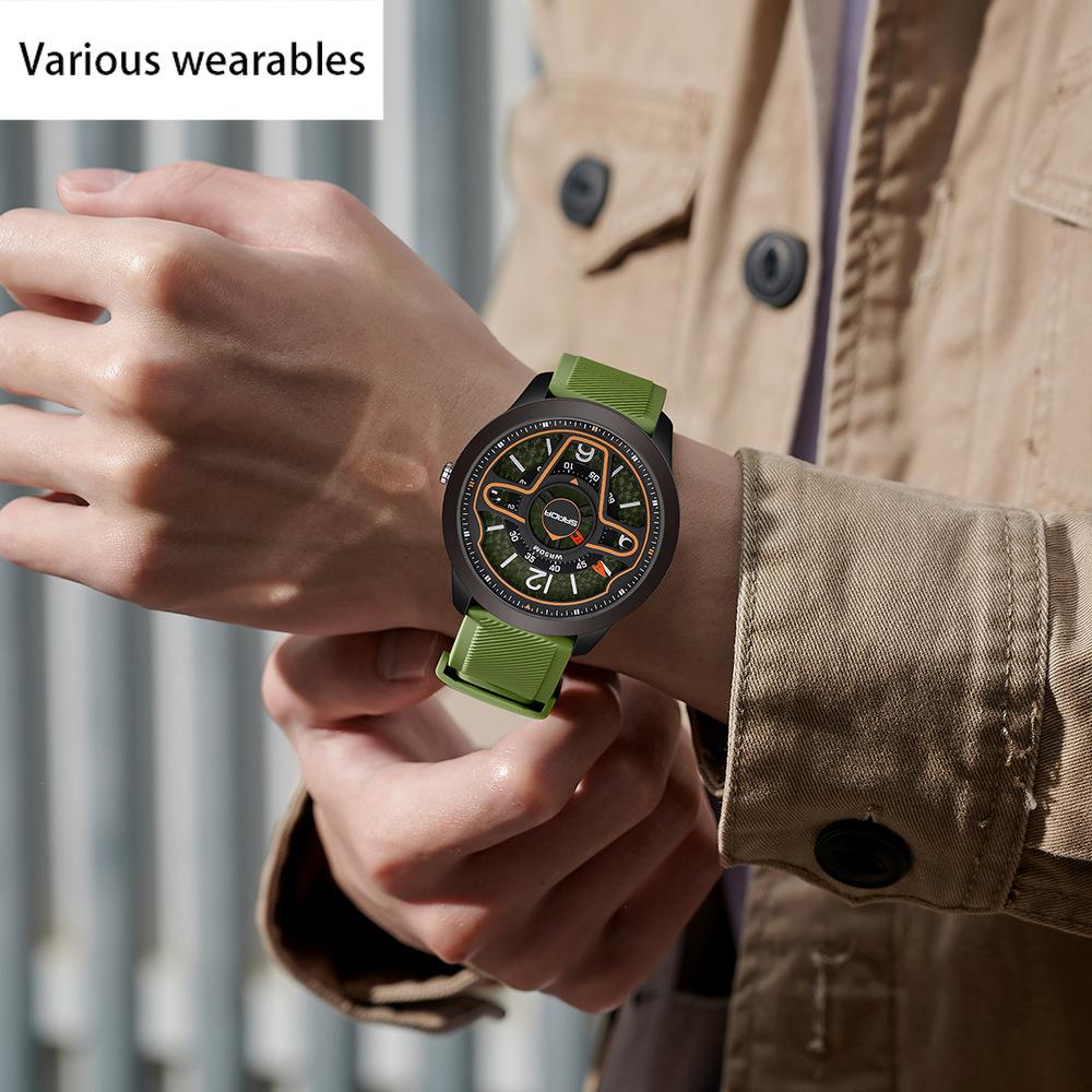 New Electronic Watch Youth Fashion Trend Men's Watch Digital Silicone Cool Watch Waterproof Shockproof Watch