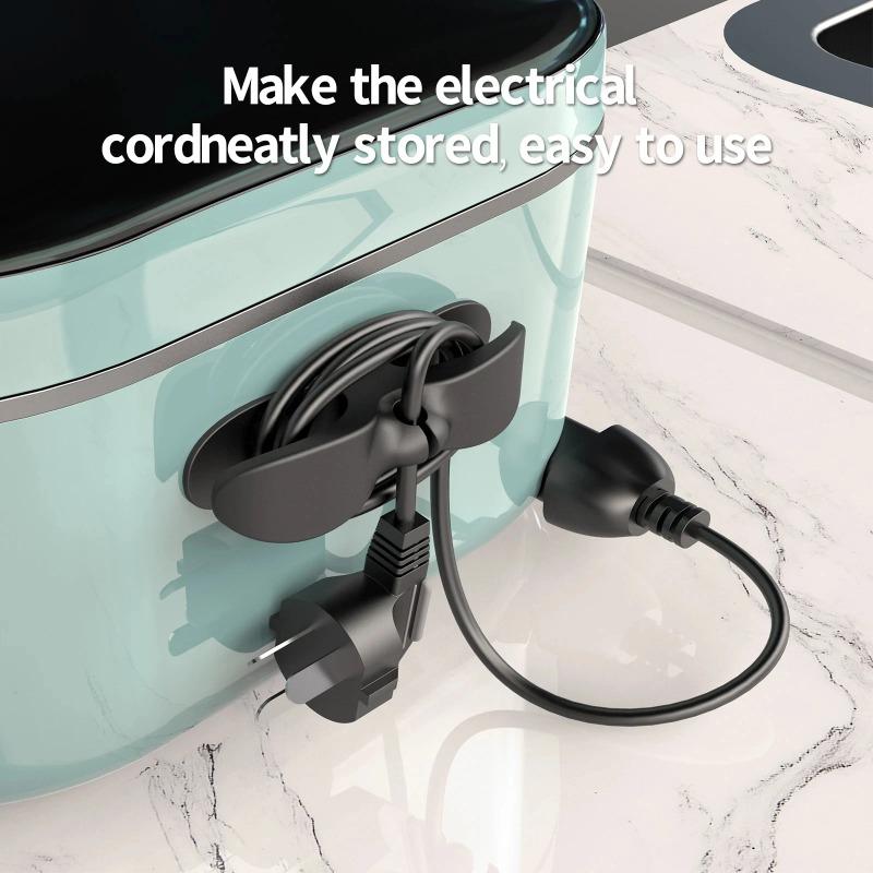 3Pcs Cable Winder Cable Clip Holder Cable Organizer Easy to install Multi-function Suitable for kitchen appliances